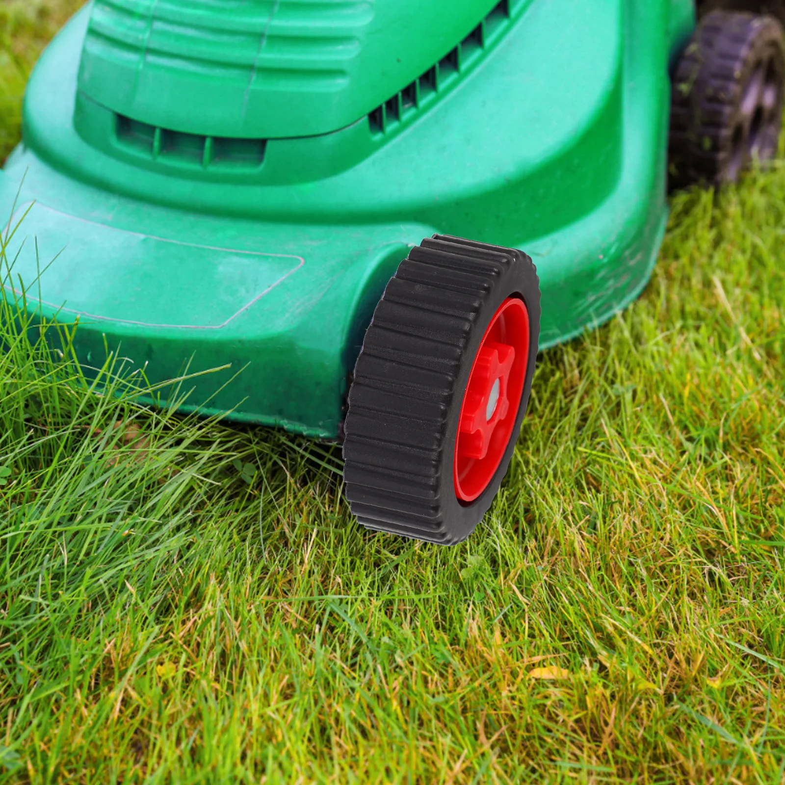 2 قطعة جزازة العشب عجلات مساعدة عجلات دعم قابلة للفصل لقطع العشب مرفق عجلة تشذيب متعددة الوظائف ، #6