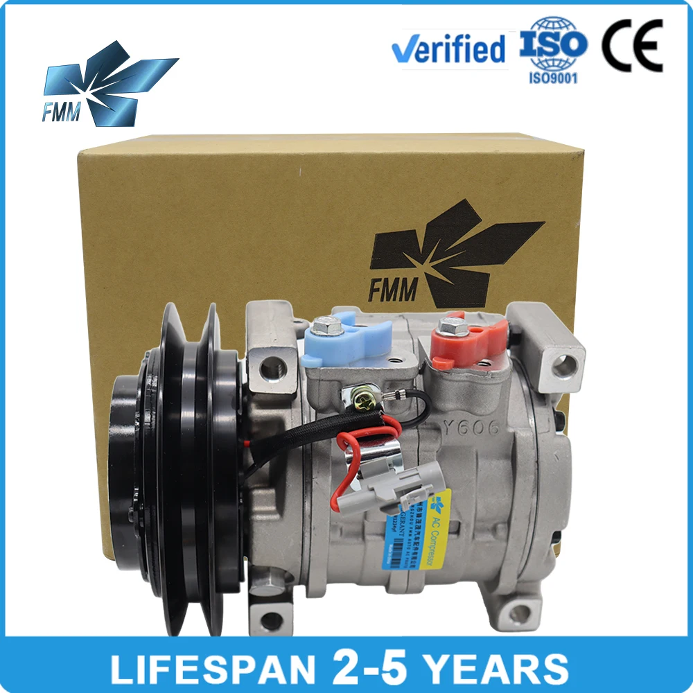 

Automotive AC Compressor 447170-9990 447220-4372 247300-4430 for Mitsubishi Fuso Canter Truck MK353901