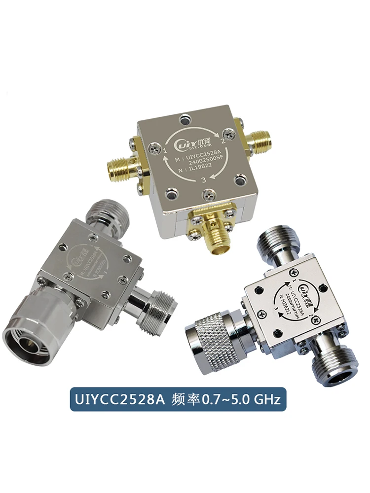 

5g band 700MHz to 5.0GHz coaxial Circulator N/SMA type microwave RF circulator L/S wave customization