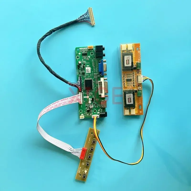 

MNT68676 Driver Controller Board Fit CLAA190EA03 CLAA170ES01E 1280*1024 Kit DIY 30Pin LVDS Monitor HDMI-Compatible VGA DVI 4CCFL