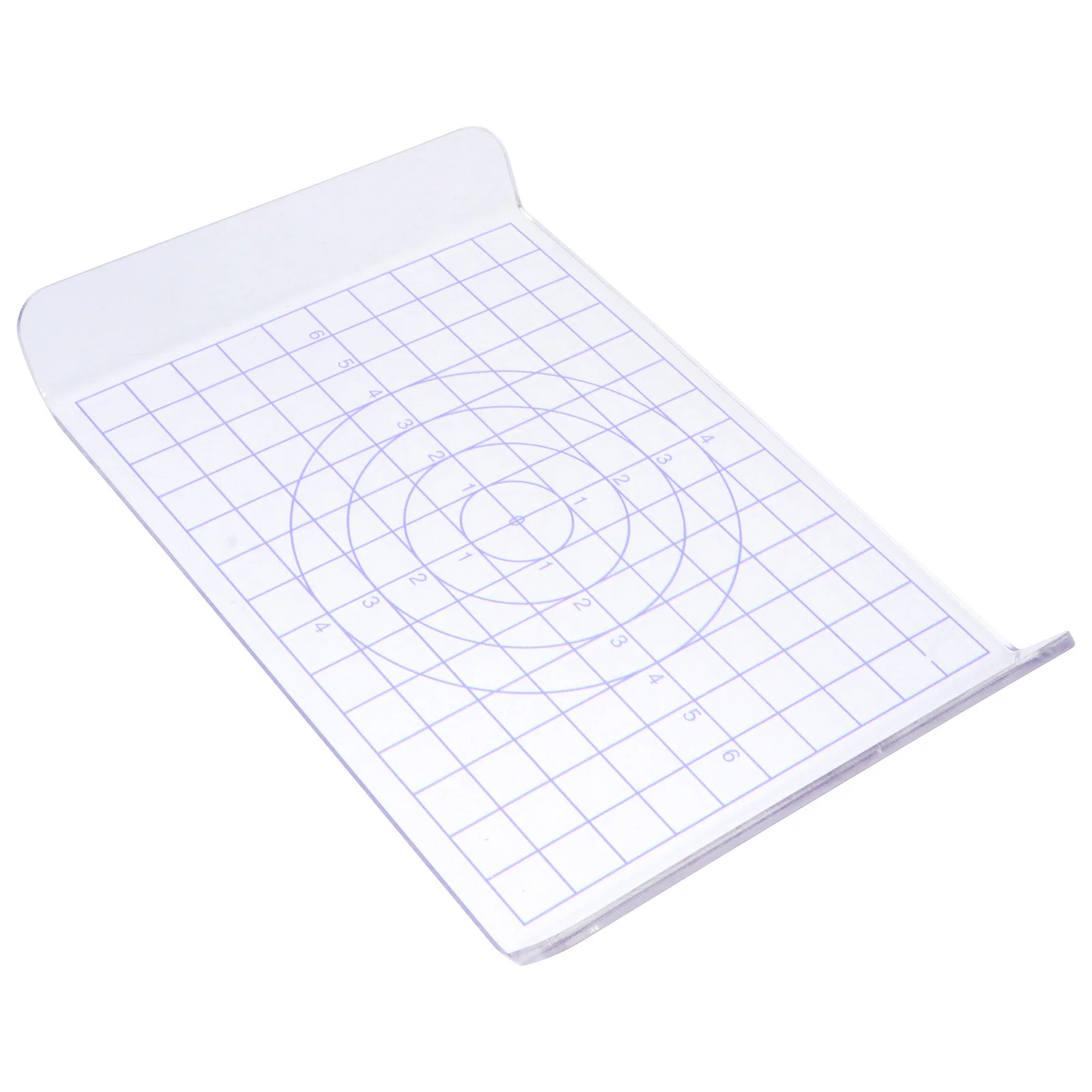 لوحة ضغط الطين الأكريليك مقاومة للخدش لوحة قابلة لإعادة الاستخدام لتشكيل الطين المتداول DIY أداة ضغط ممتازة للعمل الحرفي