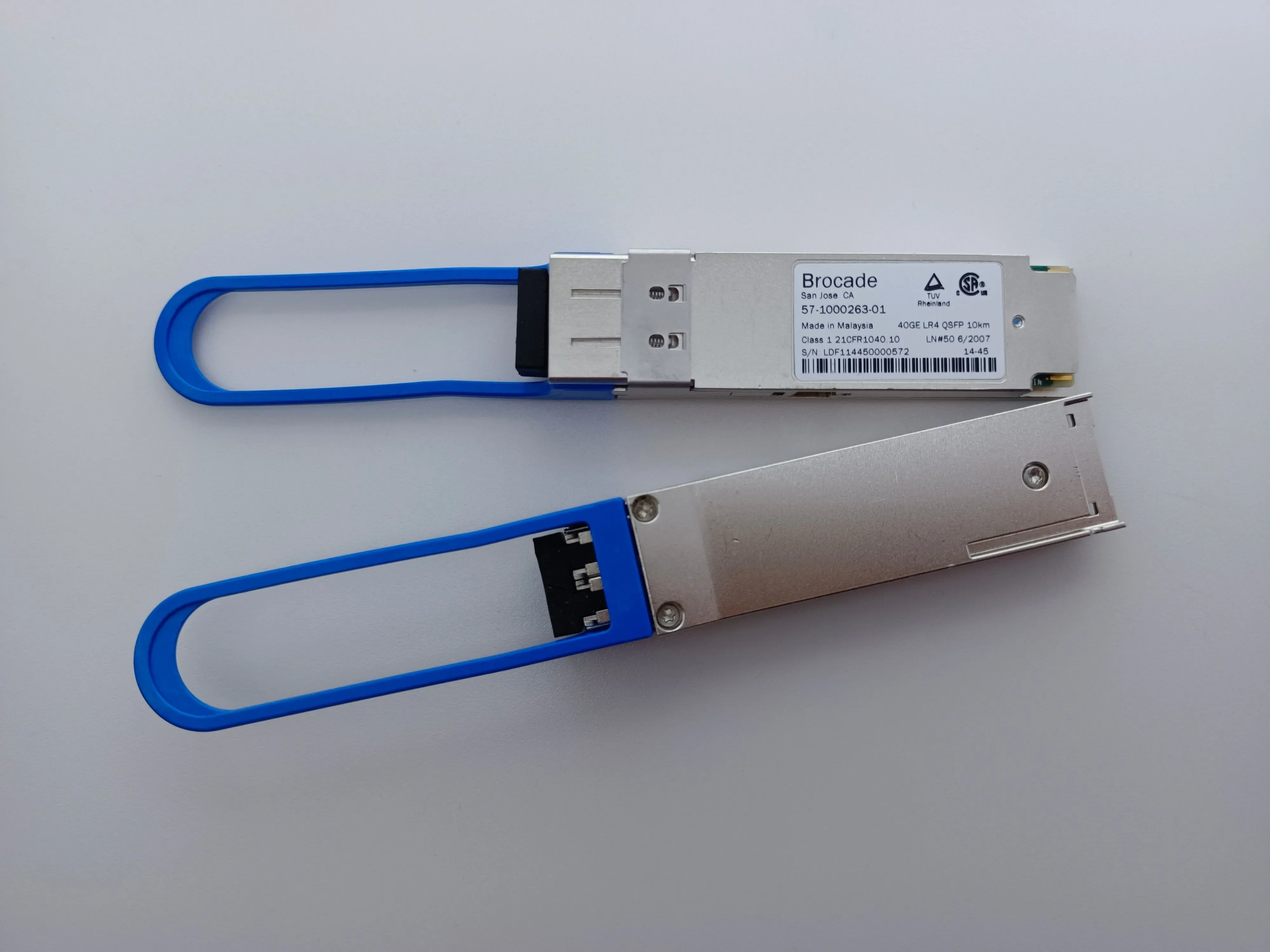 

Module 40G QSFP Optical Fiber Brocade 57-1000263-01 40GE LR4 QSFP 10KM Fiber Transceiver