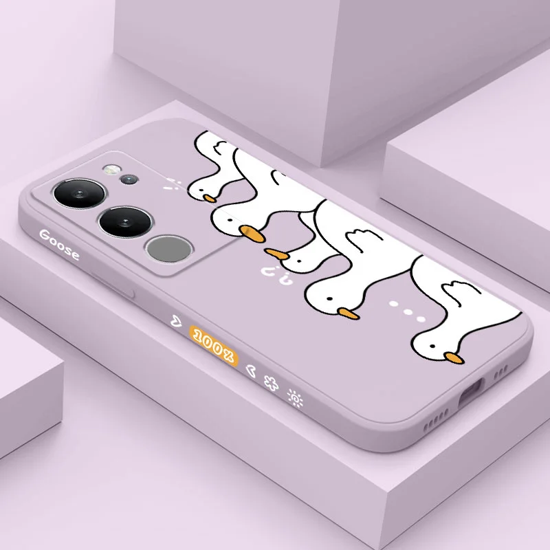 

Problem Duck Case For VIVO V30 V29 V29E V27 V27E V25 V25E V23 V23E V21 V20 S1 Pro 4G 5G Silicone Cover