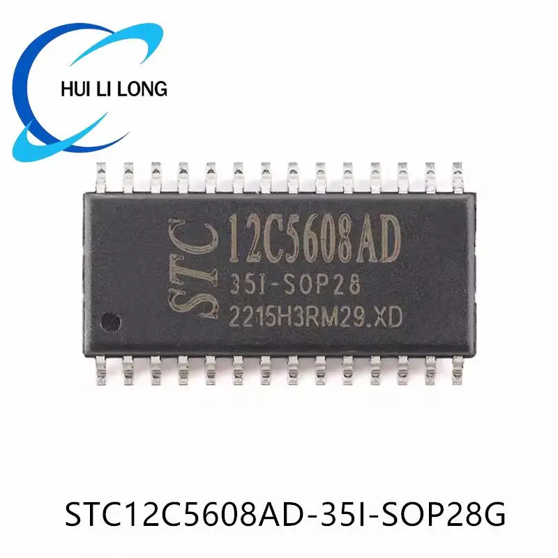 STC12C5608AD STC12C5608AD-35I STC 12C5608AD SOP28G SOP-28 STC12C5608 MCU Single Chip Microcomputer STC12C5608AD-35I-SOP28G