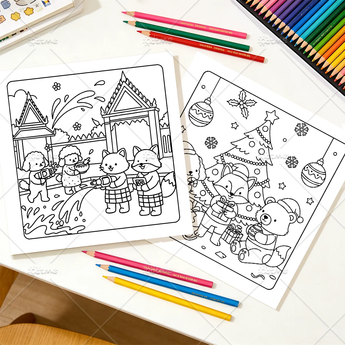 COZY CULTURES Bold-easy Patterns Coloring Book for Adults Cute Drawing Book Perfect Gift for Party and Birthday ﻿ view 5
