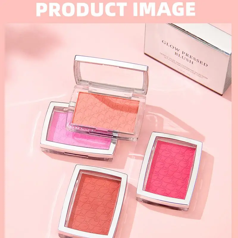 Pojedynczy róż do makijażu Natural Radiance Blush Puder do makijażu Natychmiastowe pisanie policzków Konturowanie Róż bez okrucieństwa Puder do