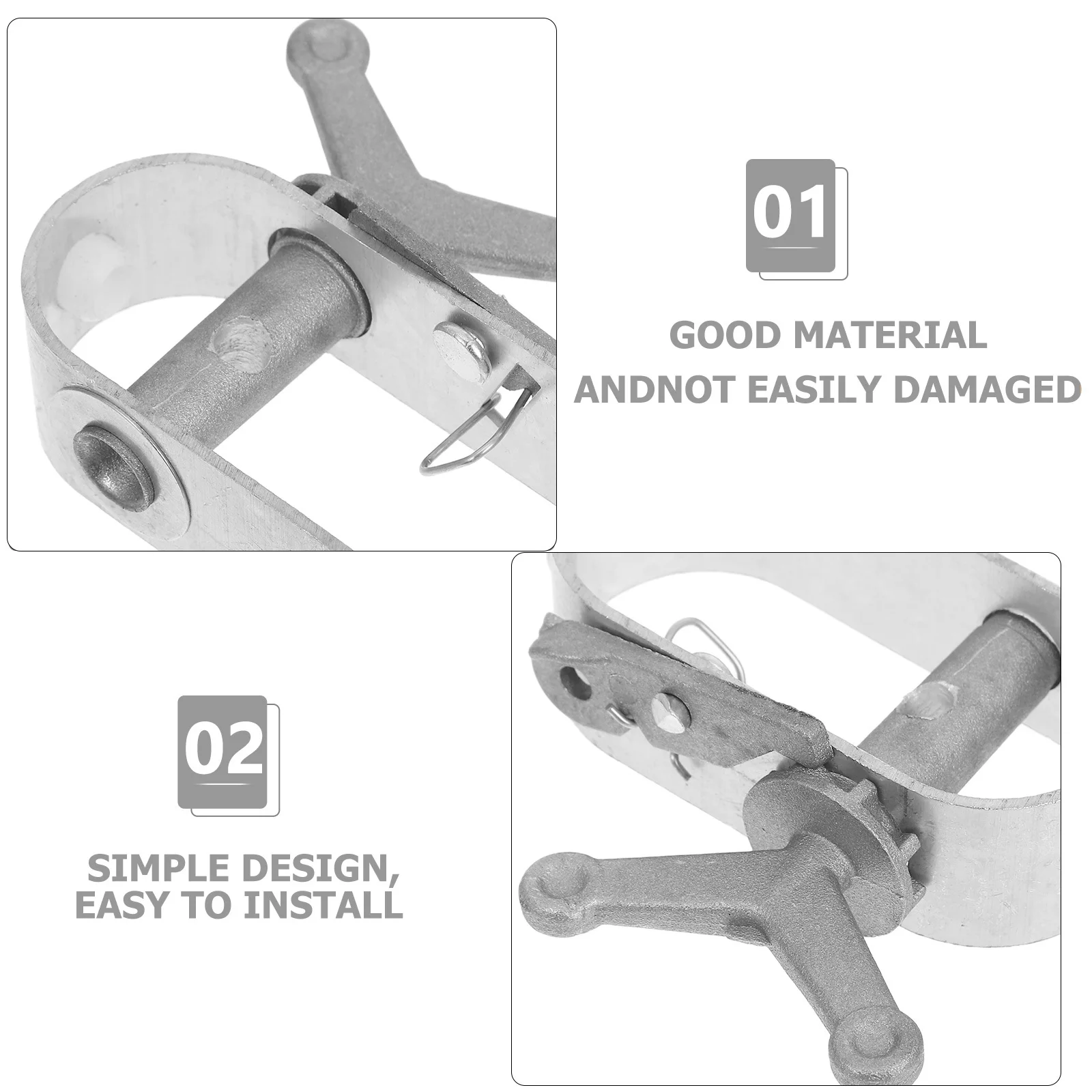3 قطعة غطاء حوض السباحة من أسلاك الفولاذ كابل السقاطة ونش عدة حمام سباحة خارجي غطاء الشتاء السحابة كابل ونش السقاطة #2