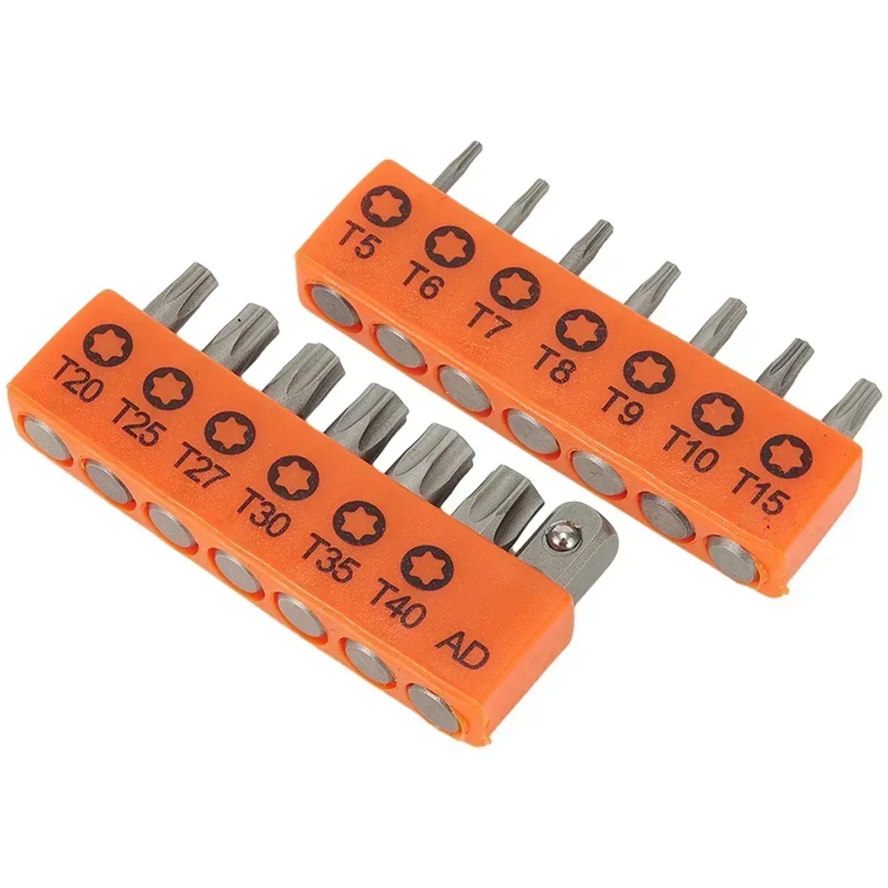 Imagem -03 - Torx Chave de Fenda Bits com Furo T5-t40 Chave de Fenda Elétrica à Prova de Violação Broca de Segurança Ferramentas Eletricistas 14 Peças 25 mm