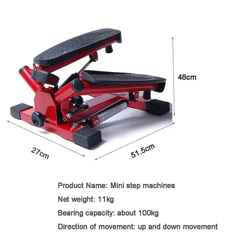 Aerobic Mini Stepper Exercise Machine, Resistance Bands for Home, Fitness Equipment