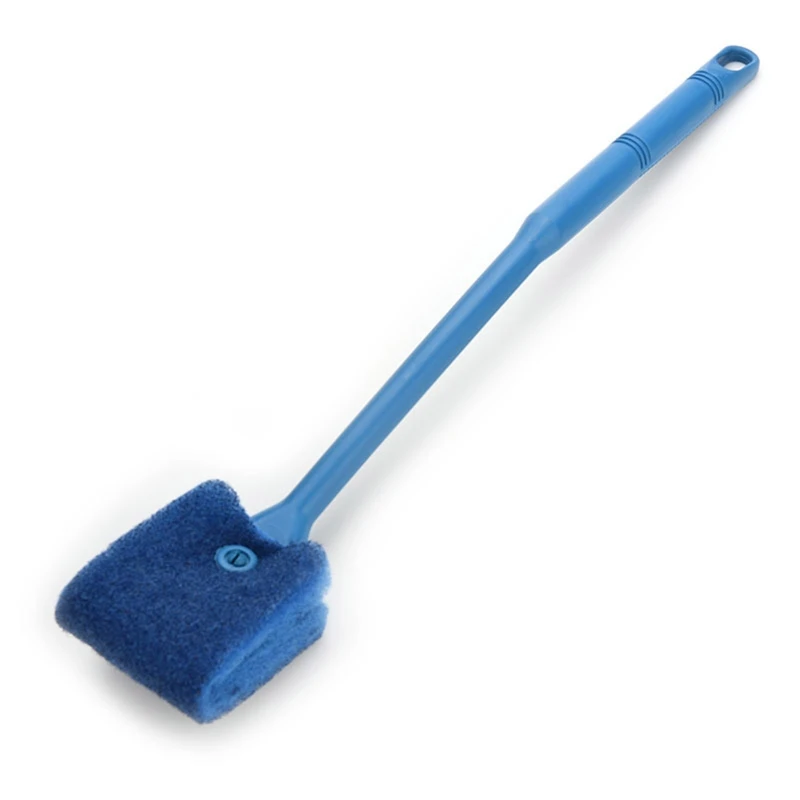 Aquarium Cleaning Brush Double Sided Sponge Scrubber Long Handle Easy to Use Drop shipping