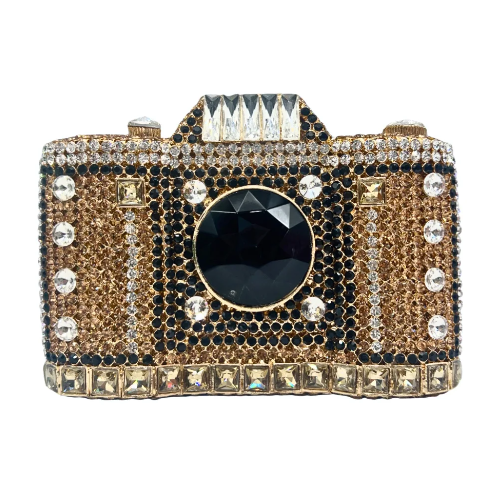 

Каменный клатч с камерой, бриллиантовая обеденная сумка, легкое роскошное вечернее платье, женская сумка, европейская и американская банкетная сумка с бриллиантами