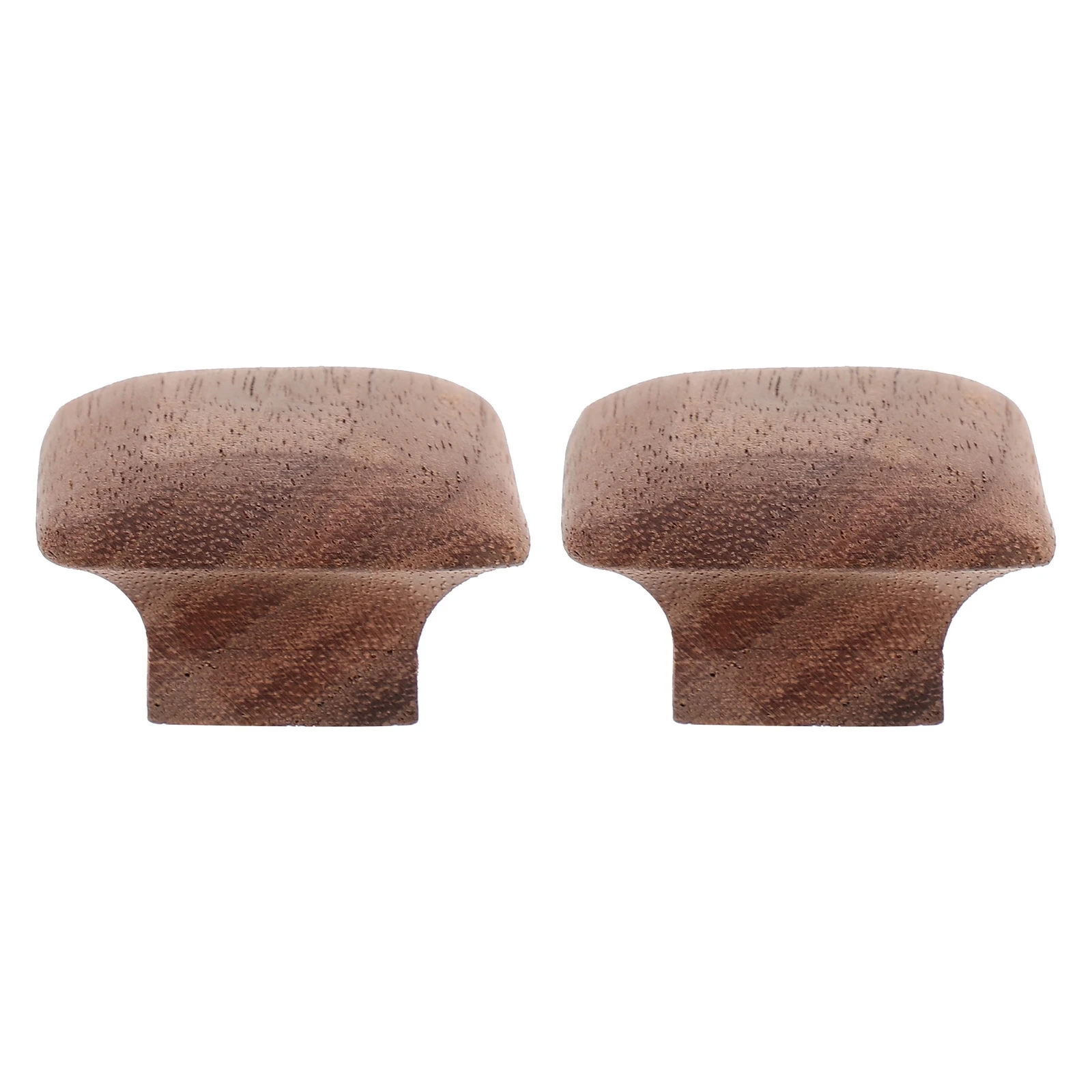 

2Pcs Wooden H For Drawer H Pull Knob for Drawer Wardrobe Furniture Gold Door Hardware Solid Wood Square Pull