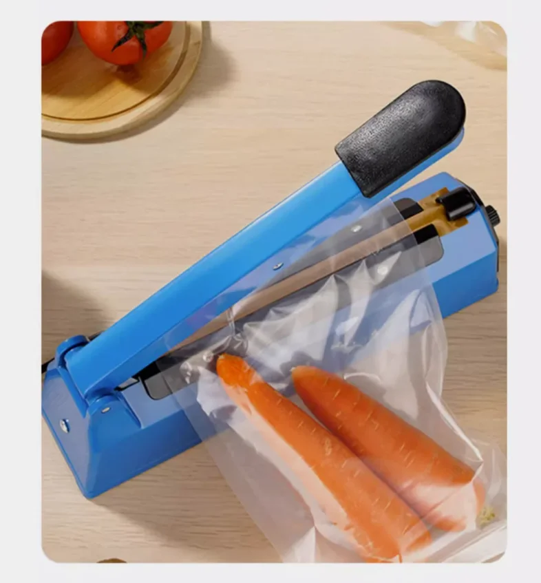 Manual Bag Sealing Machine Impulse Heat Seal Machine Plastic Poly Bag Sealer 30cm 11.8inch