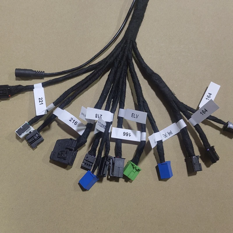 15-In-1 EIS ELV EZS Cluster Platform Test Cable For Benz W164 W212 W221 W246 W218 W204 VVDI CGDI ACDP IM508 MB Tool