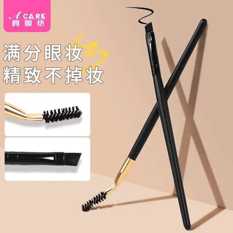 DX01/แปรงมาสคาร่า/A1PQ5-Easy to use spiral eyebrow powder brow groomer แปรงแต่งหน้าเครื่องมือยาวแปรงแบบพกพา eye