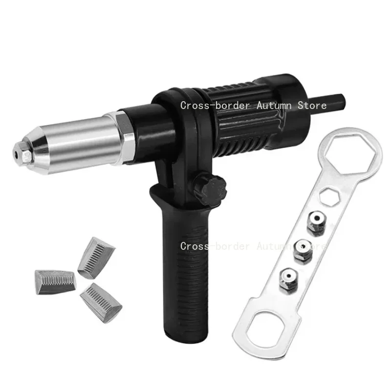 Electric rivet gun conversion joint multi specification guide nozzle Willow gun core pulling rivet