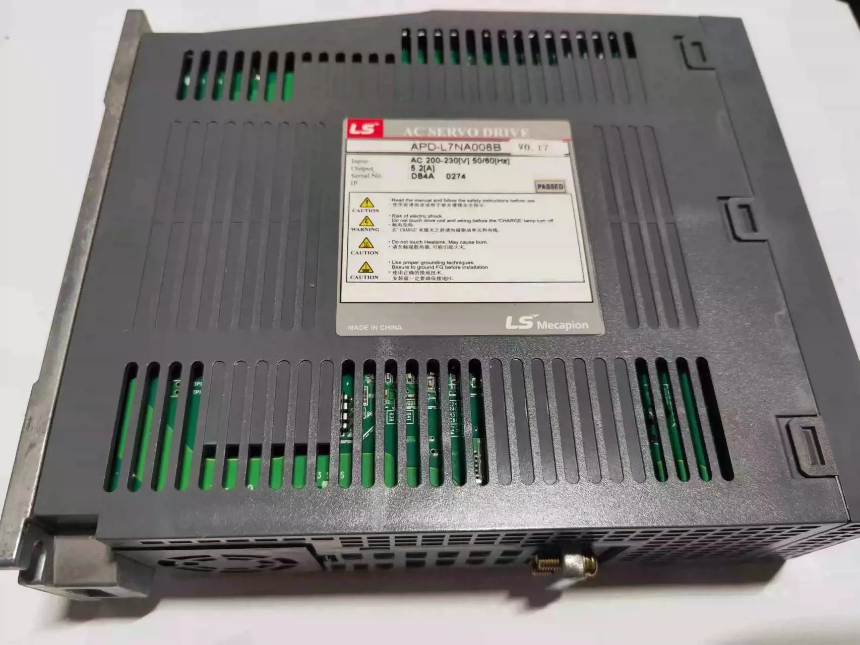 APM-SC08ANK 800W Серводвигатель для LS