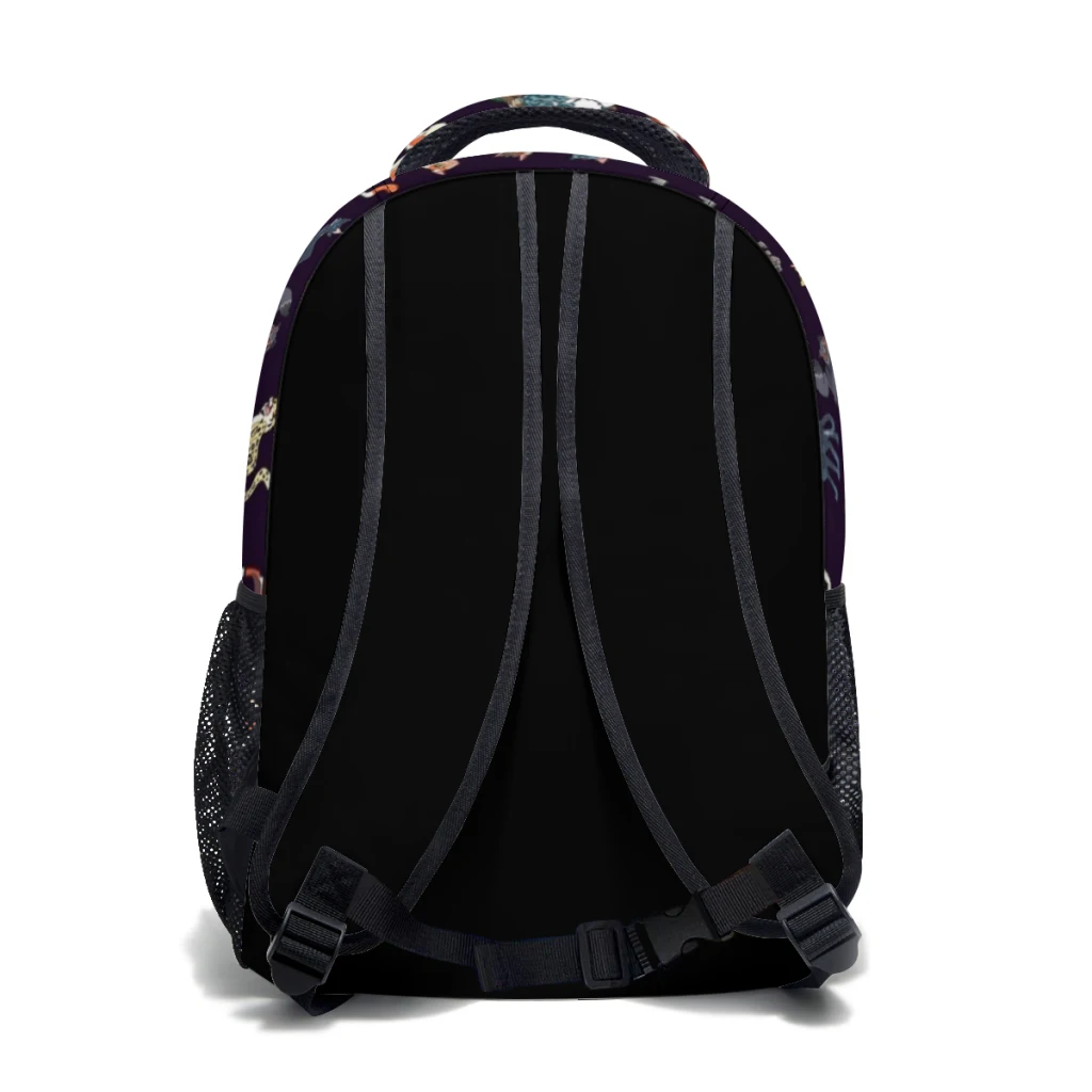 Warrior cats pattern 1 Printed Lightweight Casual Children's Youth Backpack Schoolbag  17inch