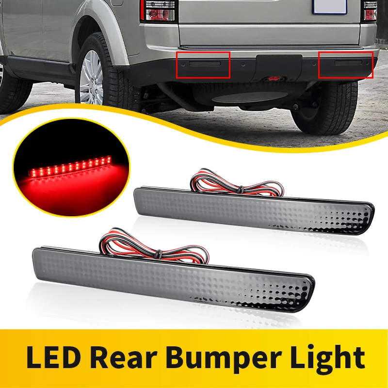 

2PCS LED Rear Bumper Reflector Light For Land Rover Discovery 3 LR3 05-09 Discovery 4 LR4 Range Rover Sport L320 Facelift 10-13