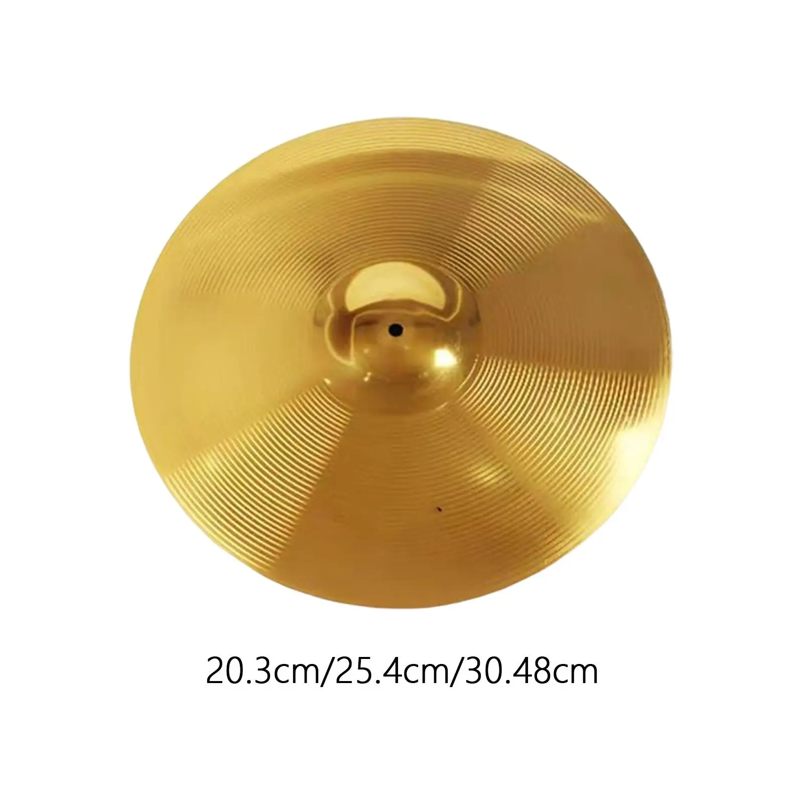 Jazz Drum Crash Cymbal Traditional Cymbal for Beginner Drum Players Professional