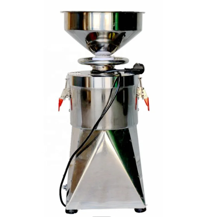 آلة طحن زبدة الفول السوداني الصغيرة الكاملة من الفولاذ المقاوم للصدأ لصالونة الكاكاو والكاكاو #6