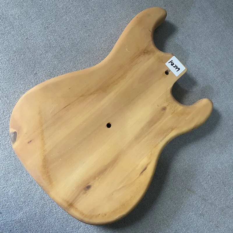 KB249 Unfinished Raw Material ST Electric Guitar Body Uncut Natural Solid Wood DIY And Replace Parts Wood