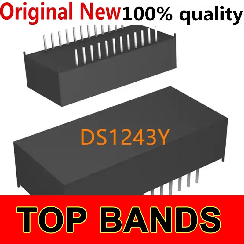 NEW Original 1PCS Original DS1243Y DS1243 DIP-28 New Real Clock Chip Module IC Chipset