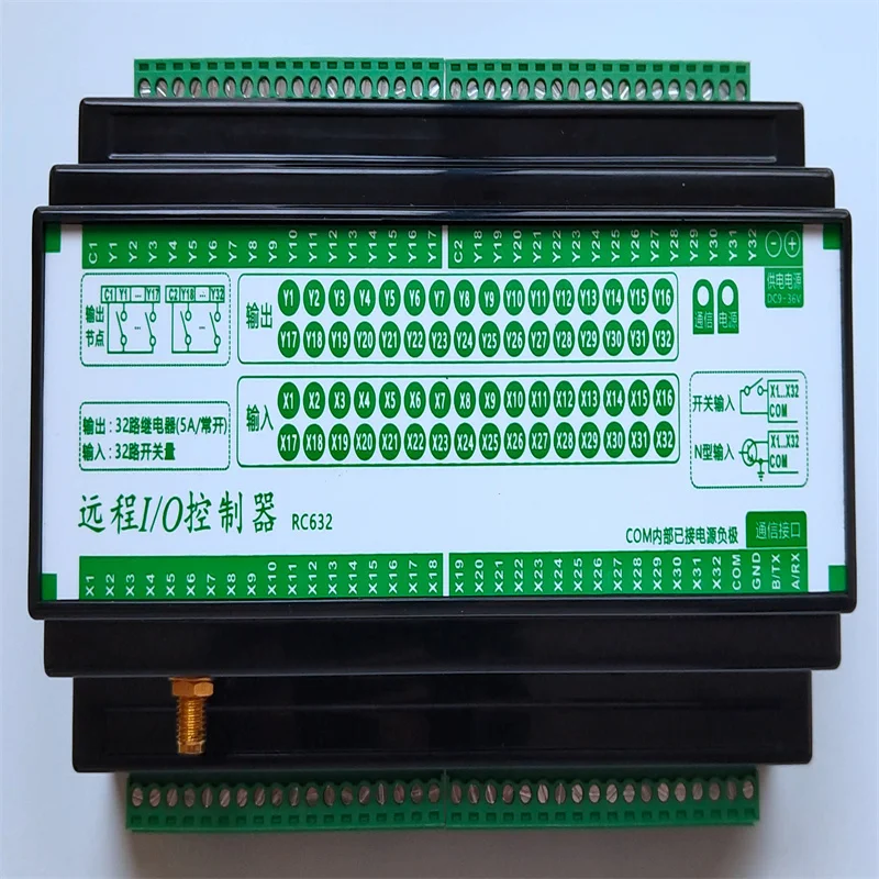 Wireless IO Module, Long-distance MODBUS, LoRa 433M, WiFi, 32 DI and 32 Channels, DO