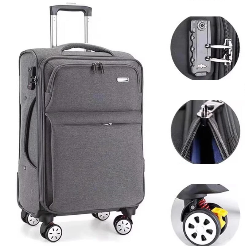 Imagem -03 - Bagagem Oxford Softside Spinner para Homens Mala de Viagem Mala de Negócios 26 28 24