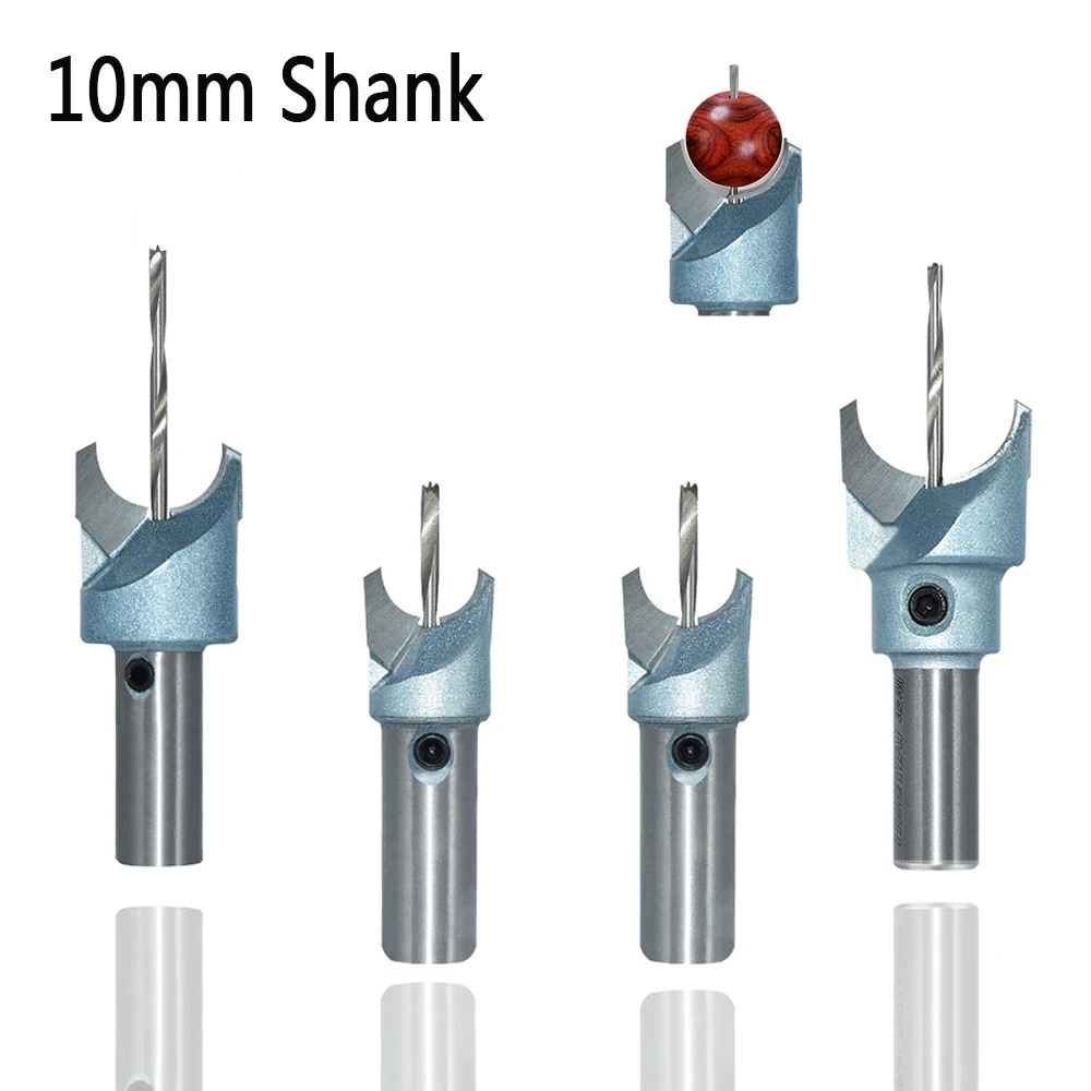 

Твердосплавные сверла для деревообработки, резак 10 мм, диаметр хвостовика 6-30 мм, деревянная шариковая фреза Будды, бусины, ручной инструмент, 1 шт.
