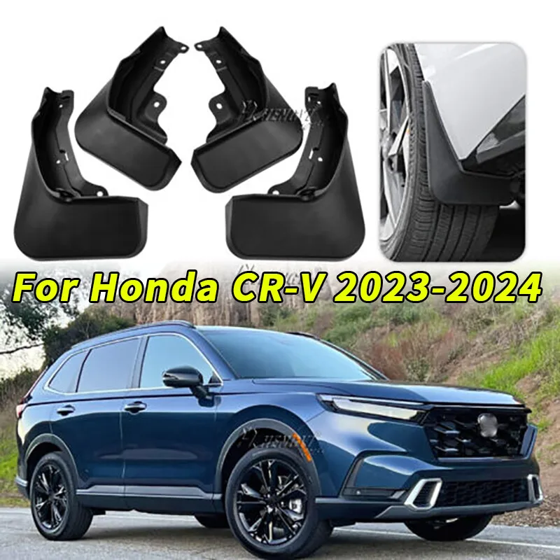 

4pcs For Honda CRV CR-V 2023-2024 Mud Flaps Splash Mud Guards Fender Cover ABS