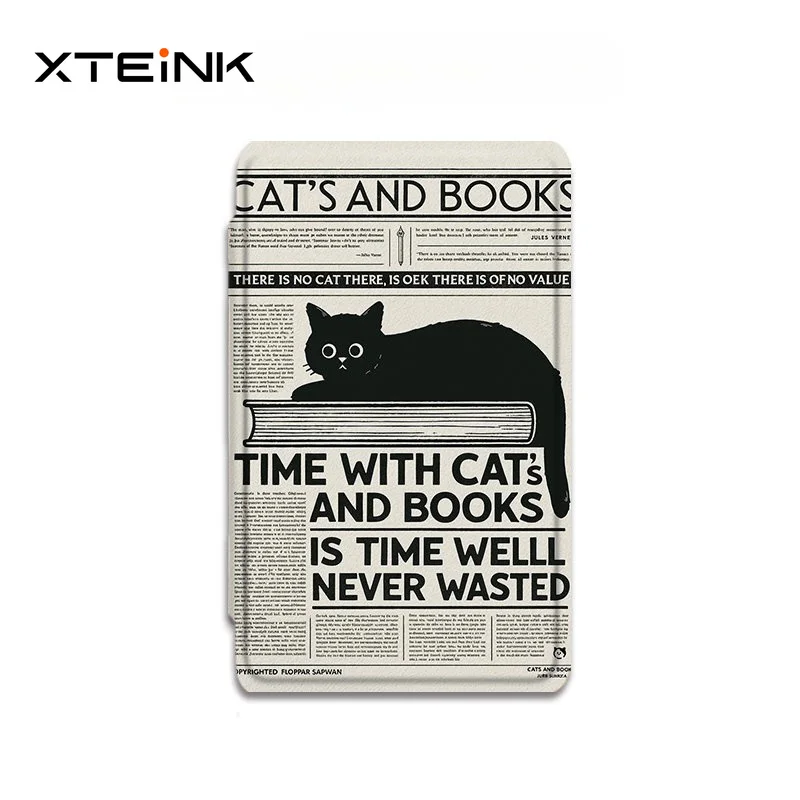 Magnetic Protective Case for XTEINK X3 X4 E-ink Reader All-inclusive Anti-fall Protective Shell Retro Oil Painting E-Book Case