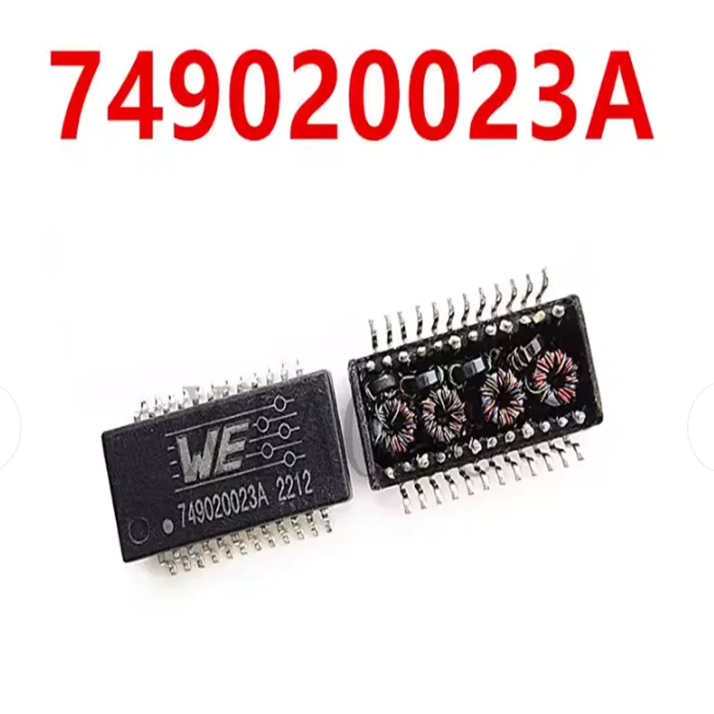 10PCS-50PCS Network Transformer 749020023A SOP-24 350UH 1.5kV Insulation Voltage for Electronics 15.1 × 7.1 × 4.25 mm（SMD）