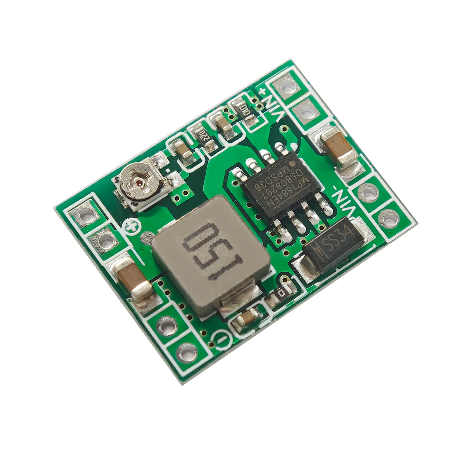 1-10 Stück MP1584EN Einstellbarer 3A DC-DC-Wandler Step-Down-Spannungsregler-Modul Ersatz für LM2596s MP1584 DC-DC-Buck-Board – Detail 6