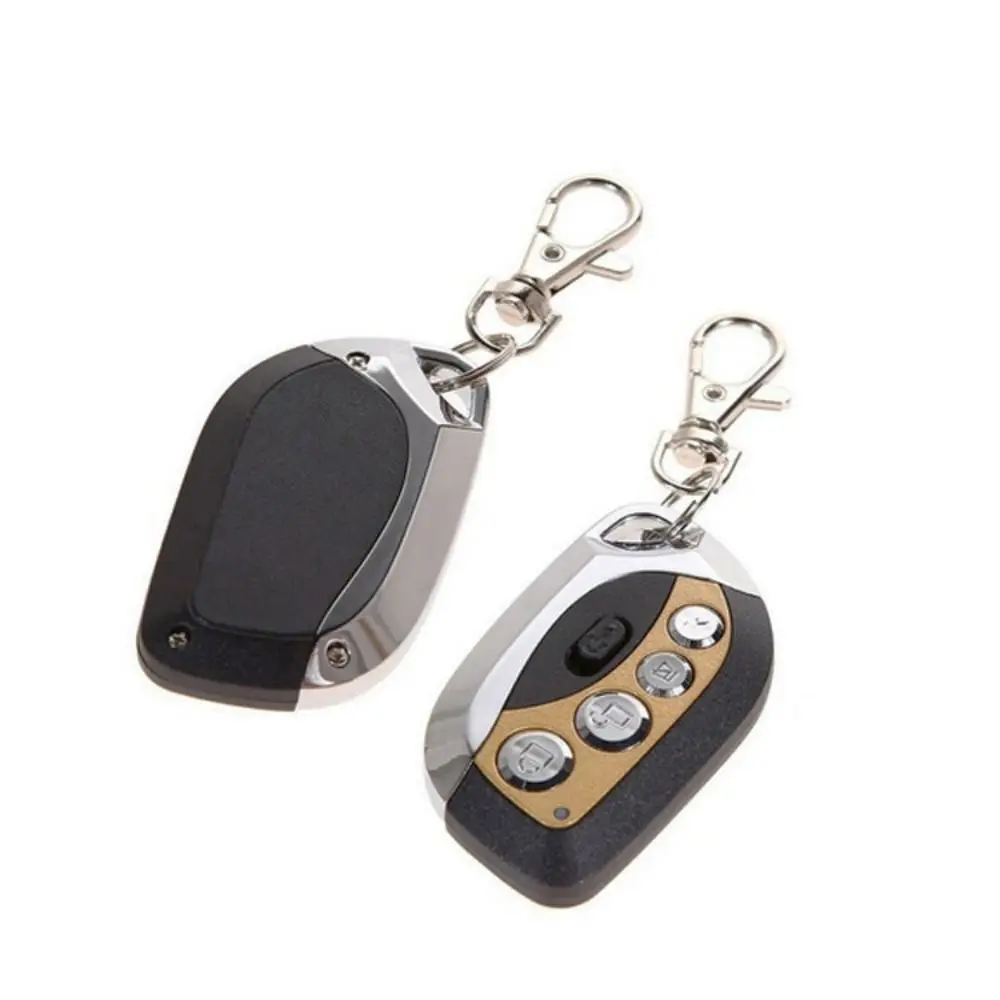 433MHz Frequency Remote Control Duplicator Fixed Code 4 Buttons Universal Remote Controller RF Wireless Metal Keyfob