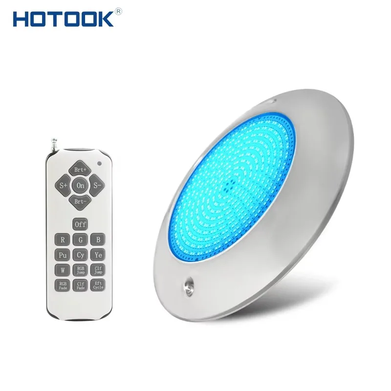 Factory Wholesale Surface Mount Swimming Pool Lights Led Patented Brand Niche Replace18W IP68 RGB Pool Light
