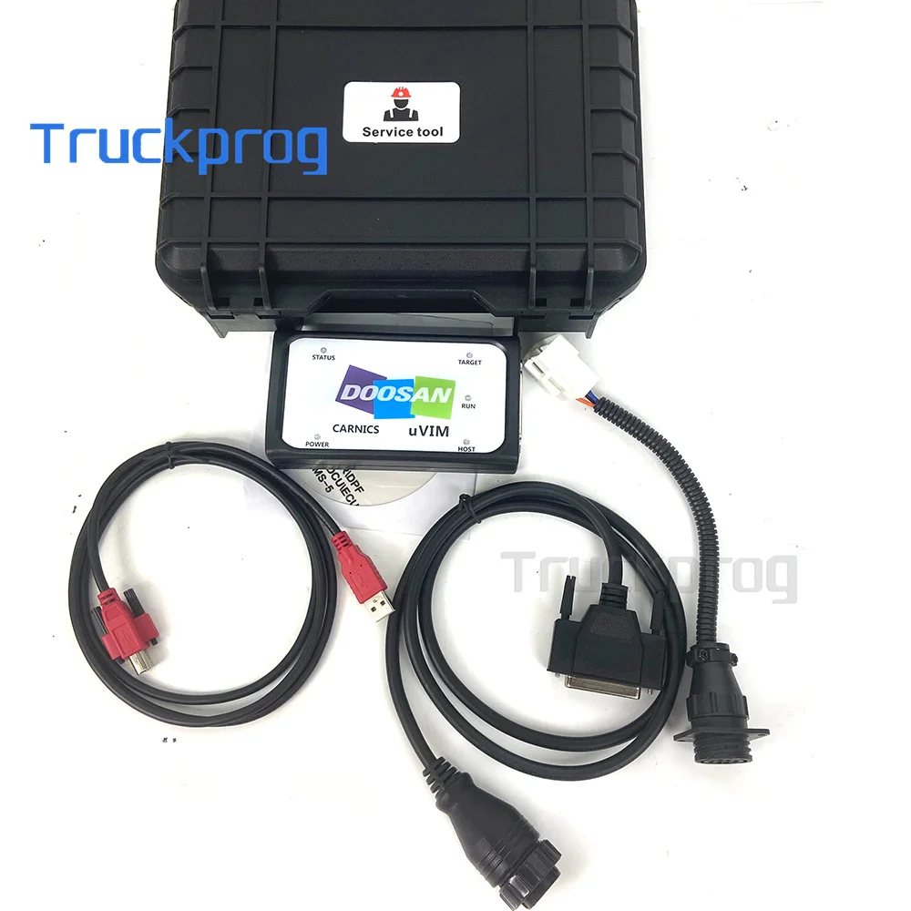 for Doosan uVIM Heavy Industries & Construction Equipment ECU Data Management for Excavator Forklift Loader Engine Test
