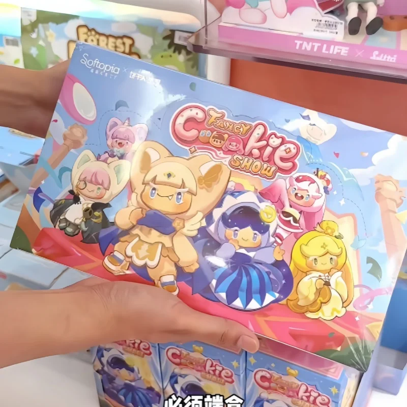 

Genuine Sprint Biscuit Man Kingdom Series Blind Box Adou Biscuit Fashion Show Trendy Toys Mystery Box Toy Cute Doll Decor Gifts