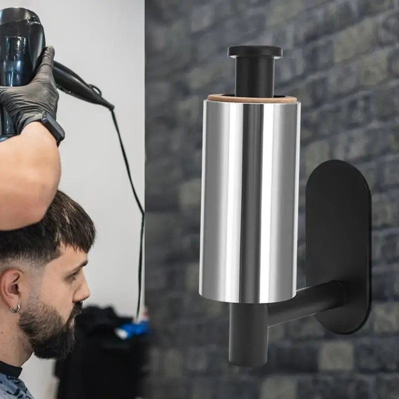 U0DE من الفولاذ المقاوم للصدأ ورق التواليت حامل الحمام المطبخ حمام ملصق ملصق لطف