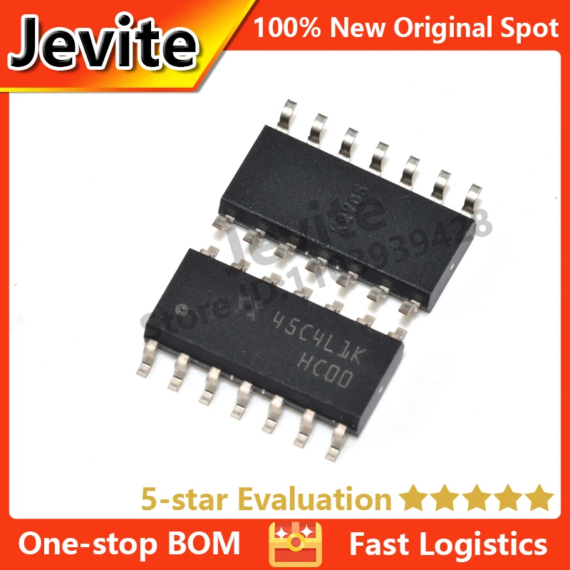 Jevite 100% New Original electronics Controller IC SN74HC SN74HC00DR SOIC-14 2V~6V NAND gate