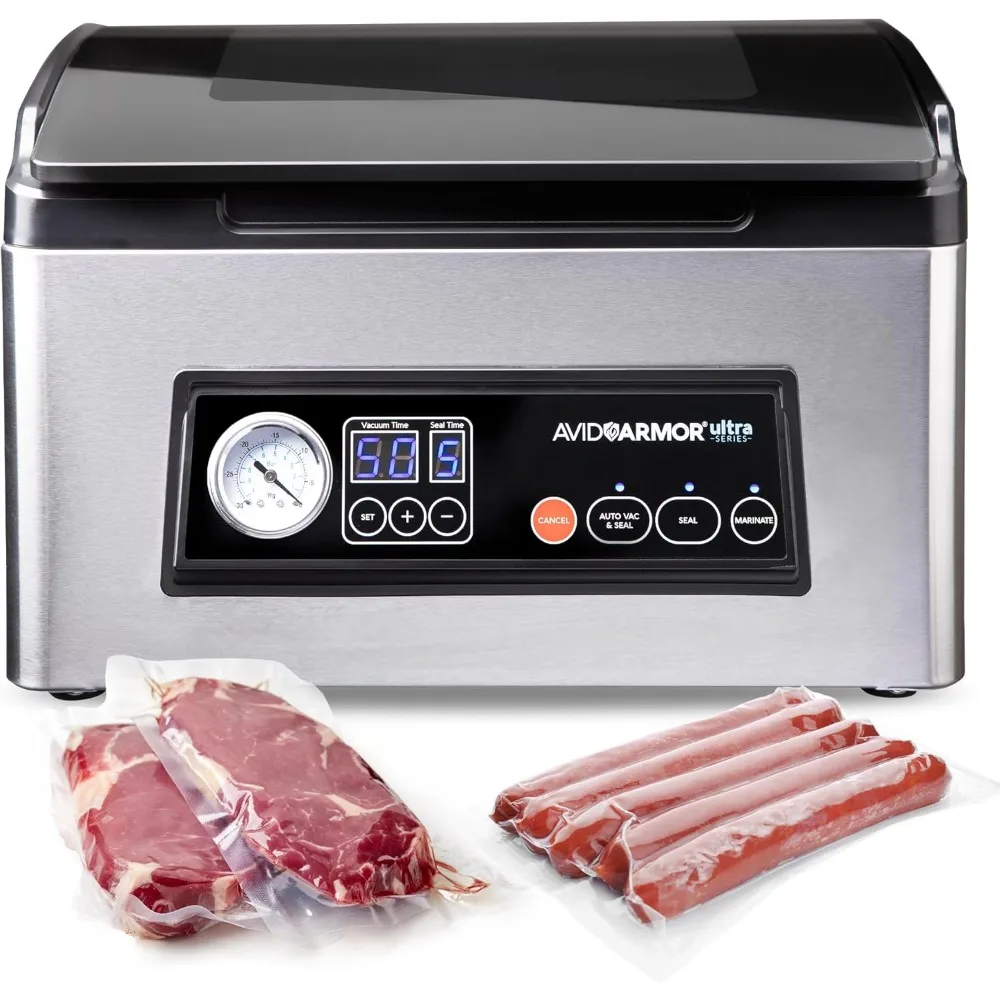 

Premium Chamber Vacuum Sealer Machine High Performance Commercial Food Sealer for Professional and Home Use Food Preservation