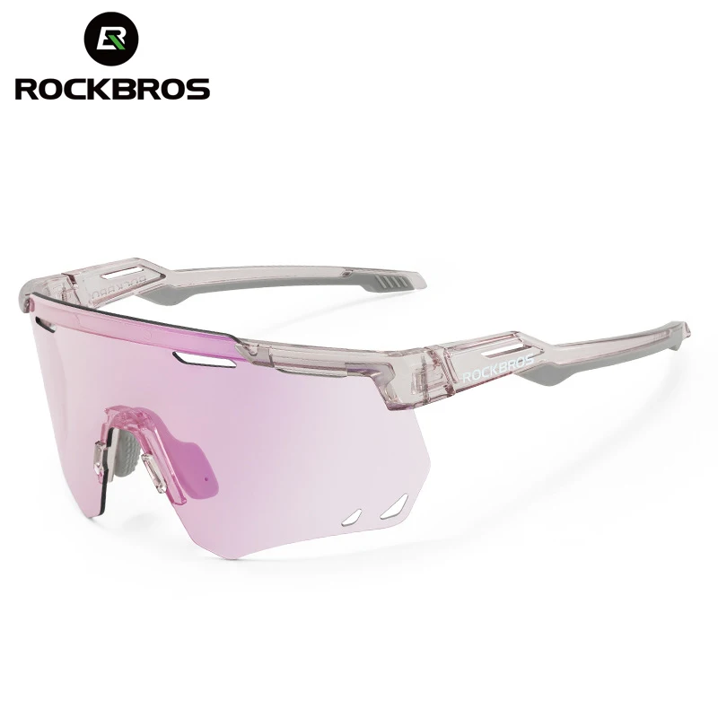 ROCKBROS Cycling Glasses Bicycle Sunglasses Polarized Photochromic UV400 Goggles Sports Protection Fashion Road MTB Bike Eyewear