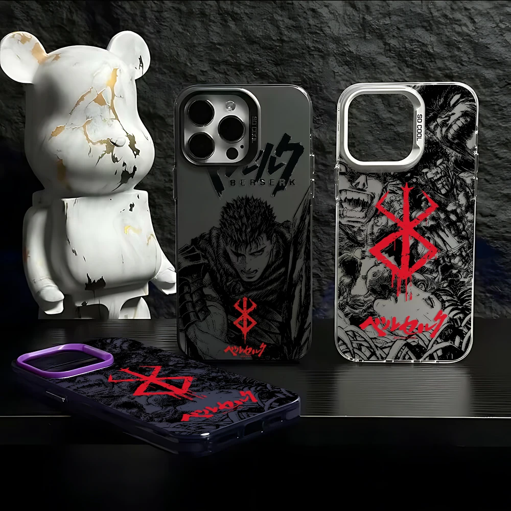 Coque de téléphone Hot Comics Berserks pour Xiaomi Redmi 15 15C 14C 13C 12C 13 12 10 A3 A5 9T 9A K60 K40 4G 5G, coque arrière mate anti-chute