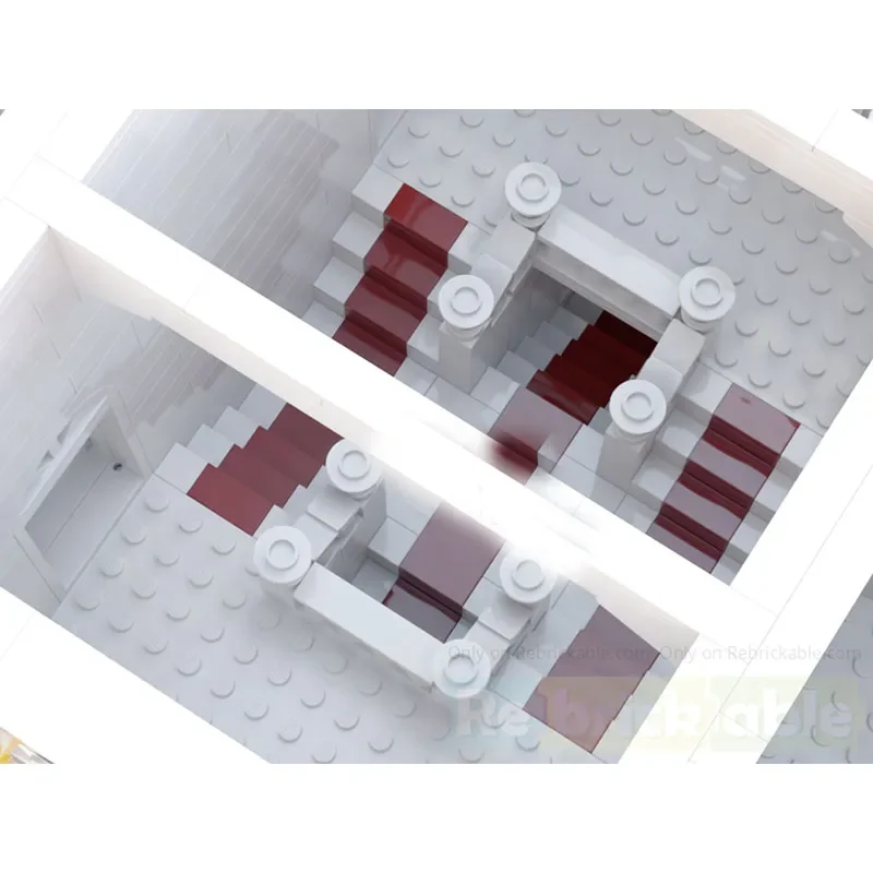 2025 Neues Produkt Moc-Bausteinmodell Catherine Palace Modularer Baustein Geschenk Kinderspielzeug DIY-Montageset