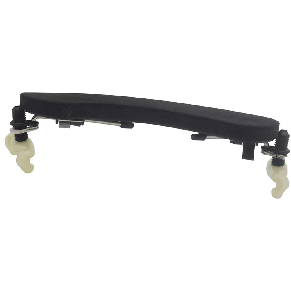 

Universal 4/4-4/3 Violin Shoulder Rest Red Box White Feet Adjustable Cushioned Pad Anti-Slip Rubber Feet For Professional