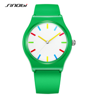 SINOBI Fashion Men's Sports Watches Colorful Design Man's Quartz Wristwatches Original Male Best Gifts Clock Montre Homme
