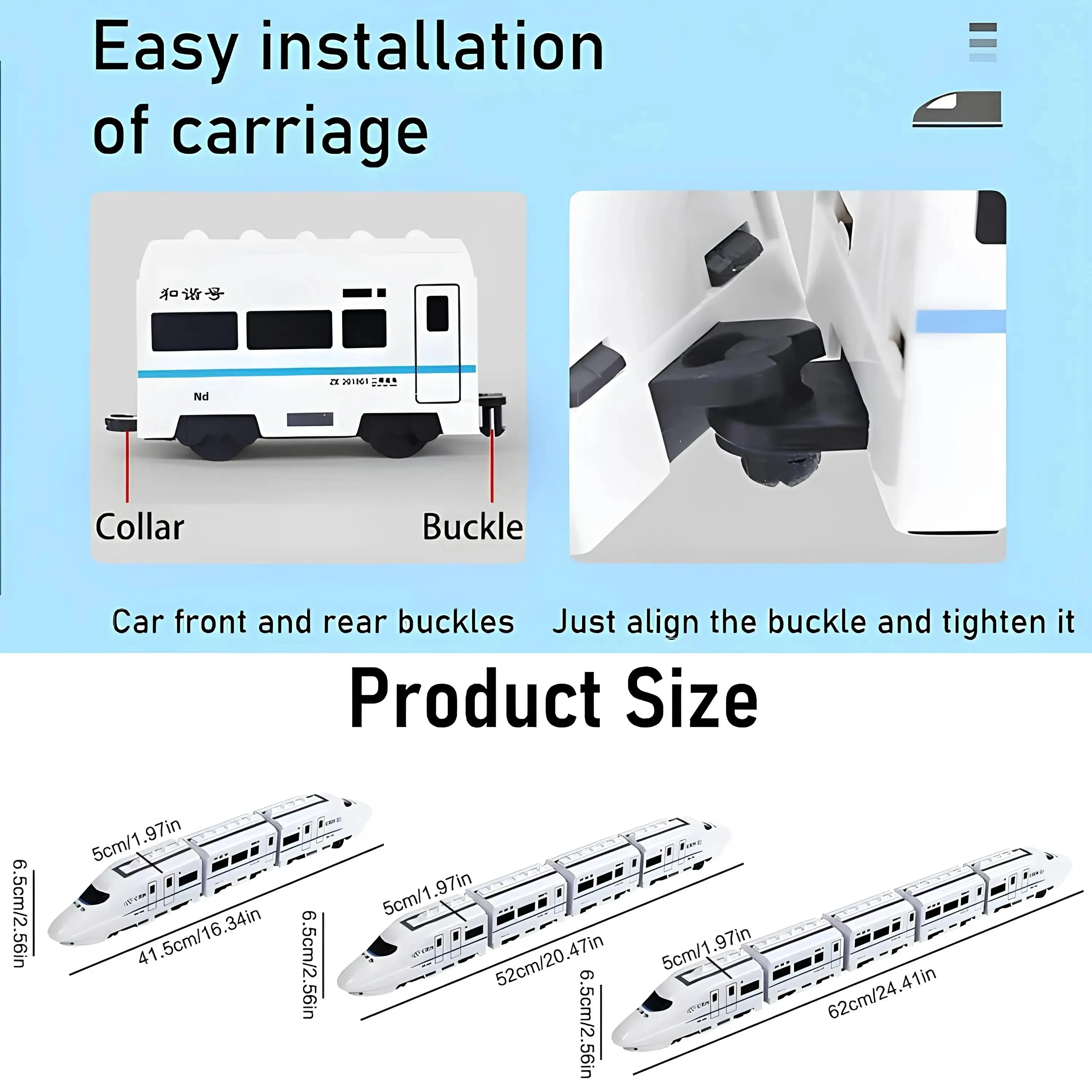 Giocattolo del treno ferroviario ad alta velocità fai-da-te per bambini con luci e suoni, set di treni modello elettrico giocattolo per veicoli educativi per regalo di compleanno per ragazzi