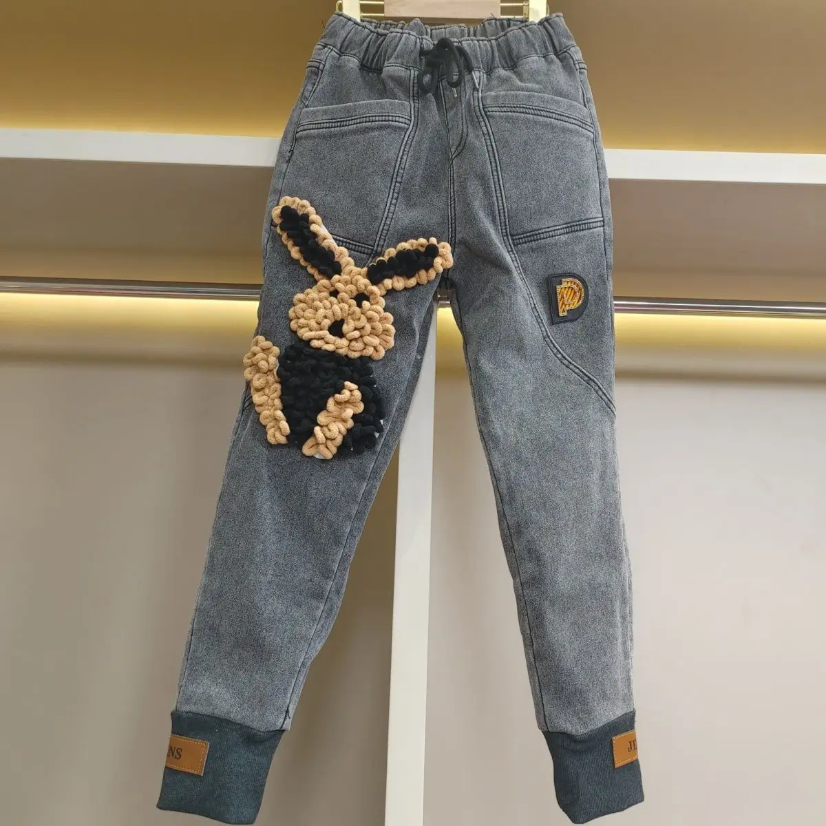 

Новые женские джинсы 2025 года: осенне-зимние, свободные, прямые, в стиле Harlan, модные, облегающие, на флисовой подкладке, повседневные, с завышенной талией