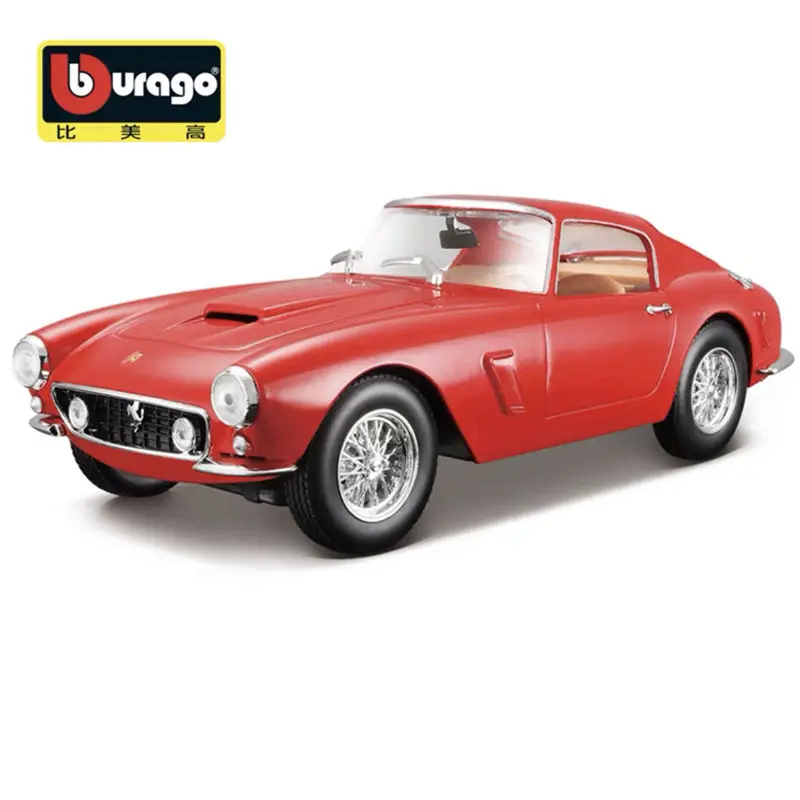 1:24 Ferrari 250 GT Berlinetta Passo Corto Alloy Sports Car Model Diecast Metal Toy Race Car Vehicles Model Collection Kids Gift