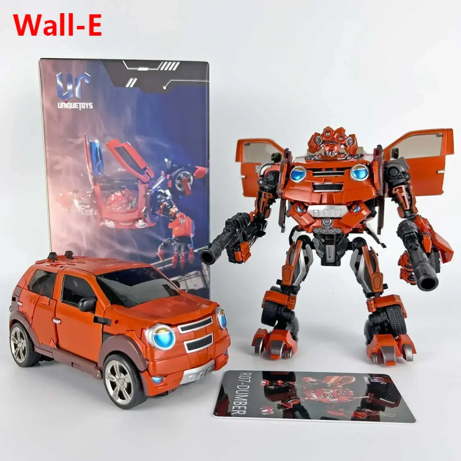 UT Transformation Unique Toys UT-R07 UT R07 13cm Mudflap Dumber Trax Alloy Action Figure Robot Toys in Stock